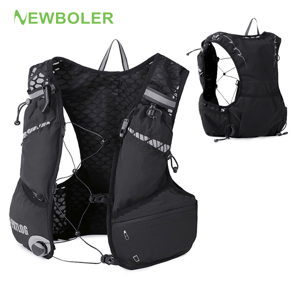 Running Hydration Vest - NEWBOLER 야외 트레일 러닝 백팩 8L