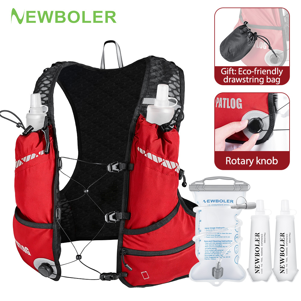 Running Hydration Vest - NEWBOLER 야외 트레일 러닝 백팩 초경량