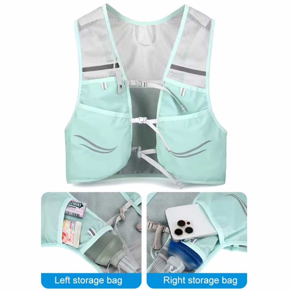 반사 러닝 조끼 수화 러닝 가슴 가방 초경량 사이클링  - Running Hydration Vest 리뷰 및 가격