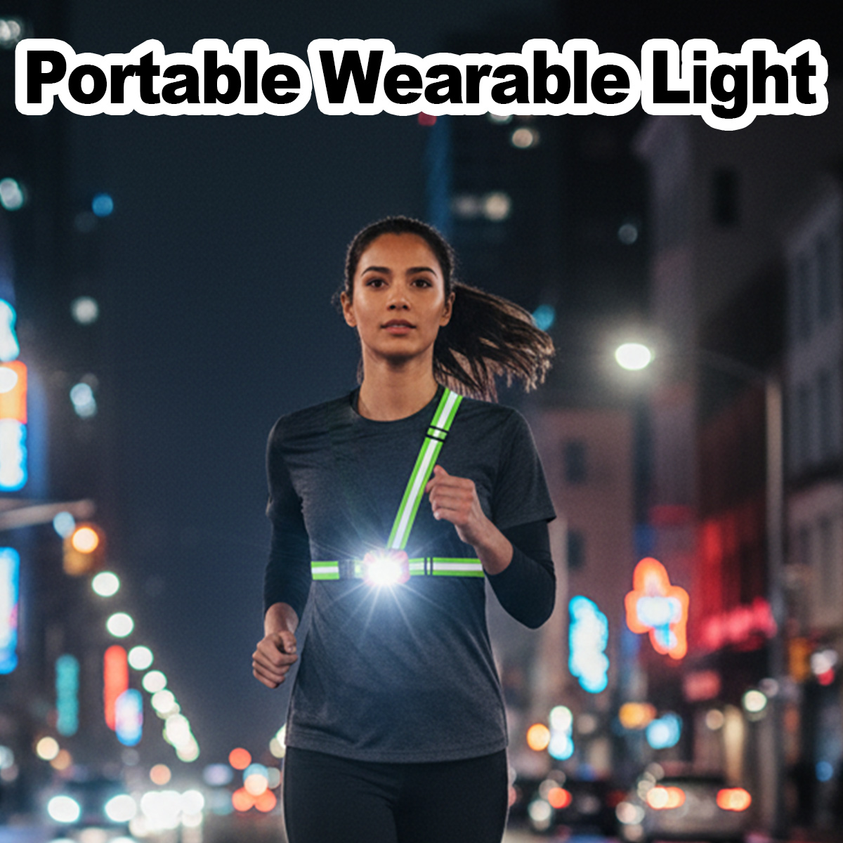 러닝 라이트 USB 충전식 방수 경량 웨어러블 손전등  - Reflective Running Gear Vest 리뷰 및 가격