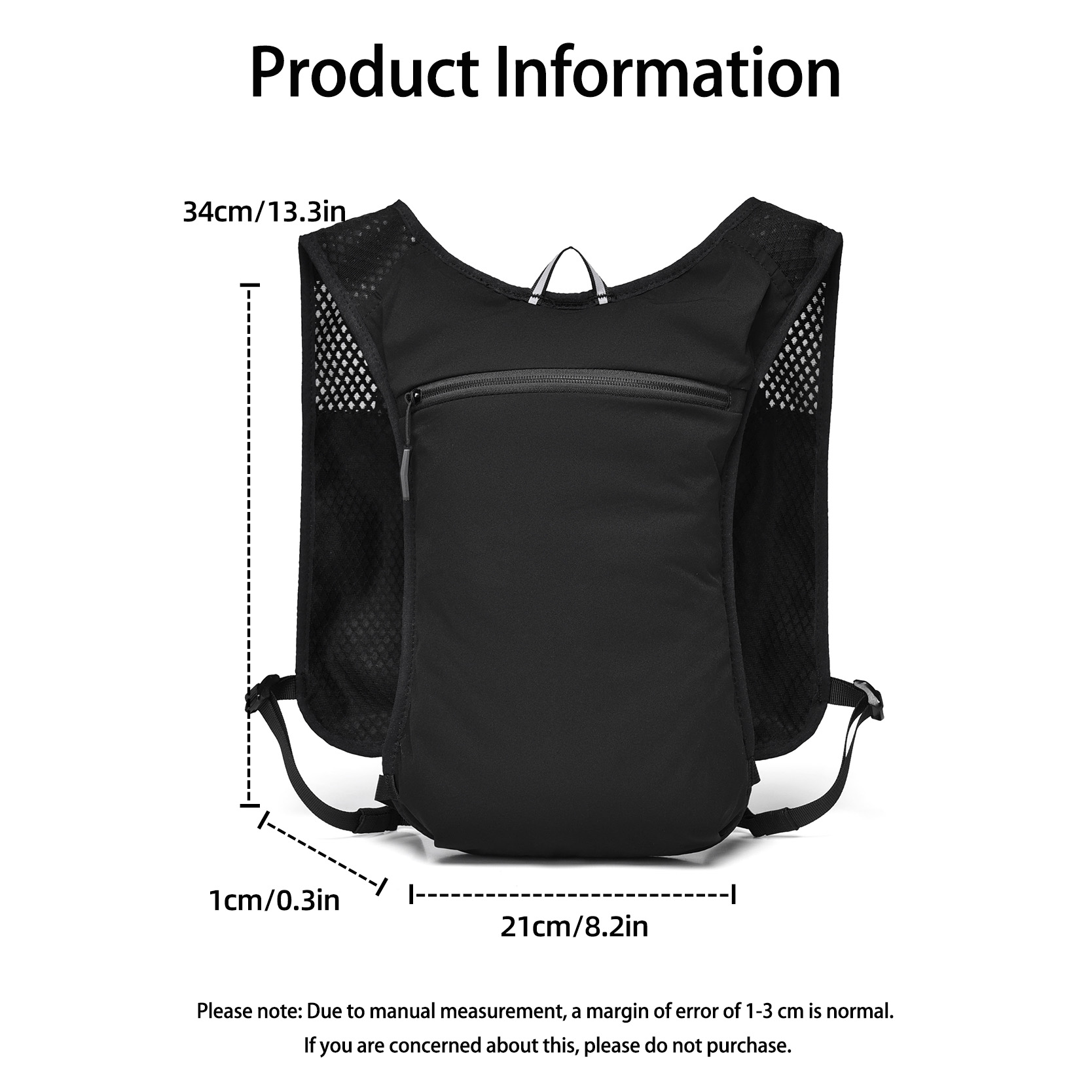 다기능 워터백 조끼 가방, 남녀공용 초경량 오프로드 러 - Running Hydration Vest 리뷰 및 가격