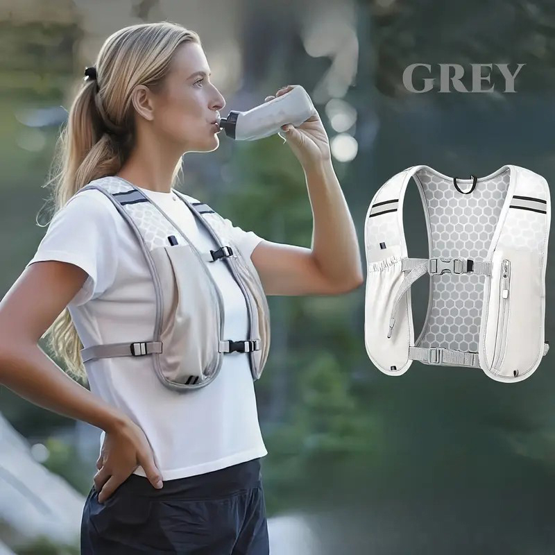 새로운 러닝 워터 보틀 수납 조끼, 가벼운 러닝 조끼, - Running Hydration Vest 리뷰 및 가격