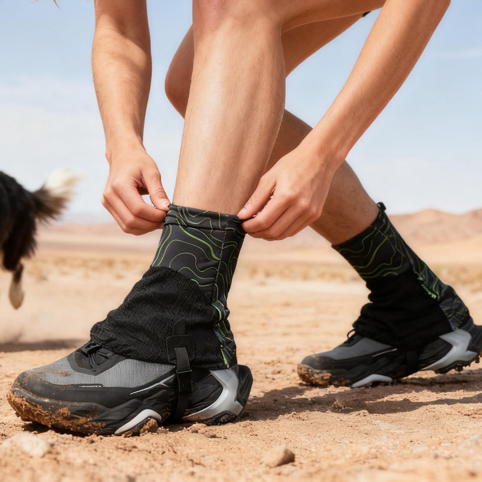 1쌍의 야외 트레일 게이터, 하이킹, 등산, 사막 달리 - Trail Running Gaiter 리뷰 및 가격