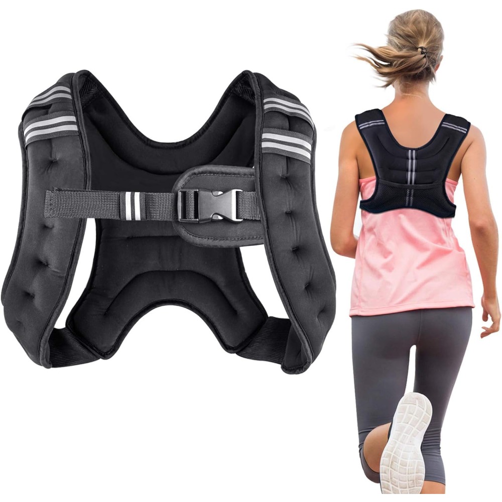 피트니스 웨이트 조끼, 철제 펠릿으로 사전 충전된 조절 - Running Hydration Vest 리뷰 및 가격