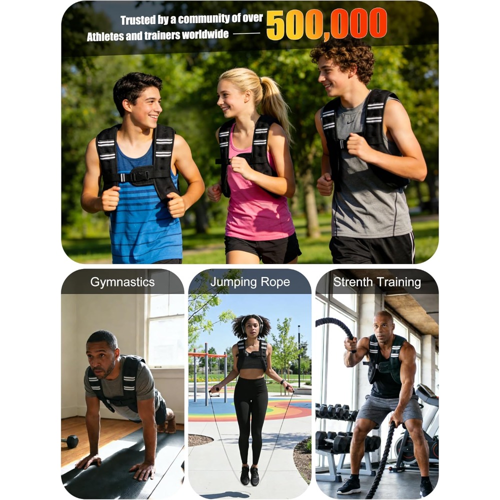 피트니스 웨이트 조끼, 철제 펠릿으로 사전 충전된 조절 - Running Hydration Vest 리뷰 및 가격