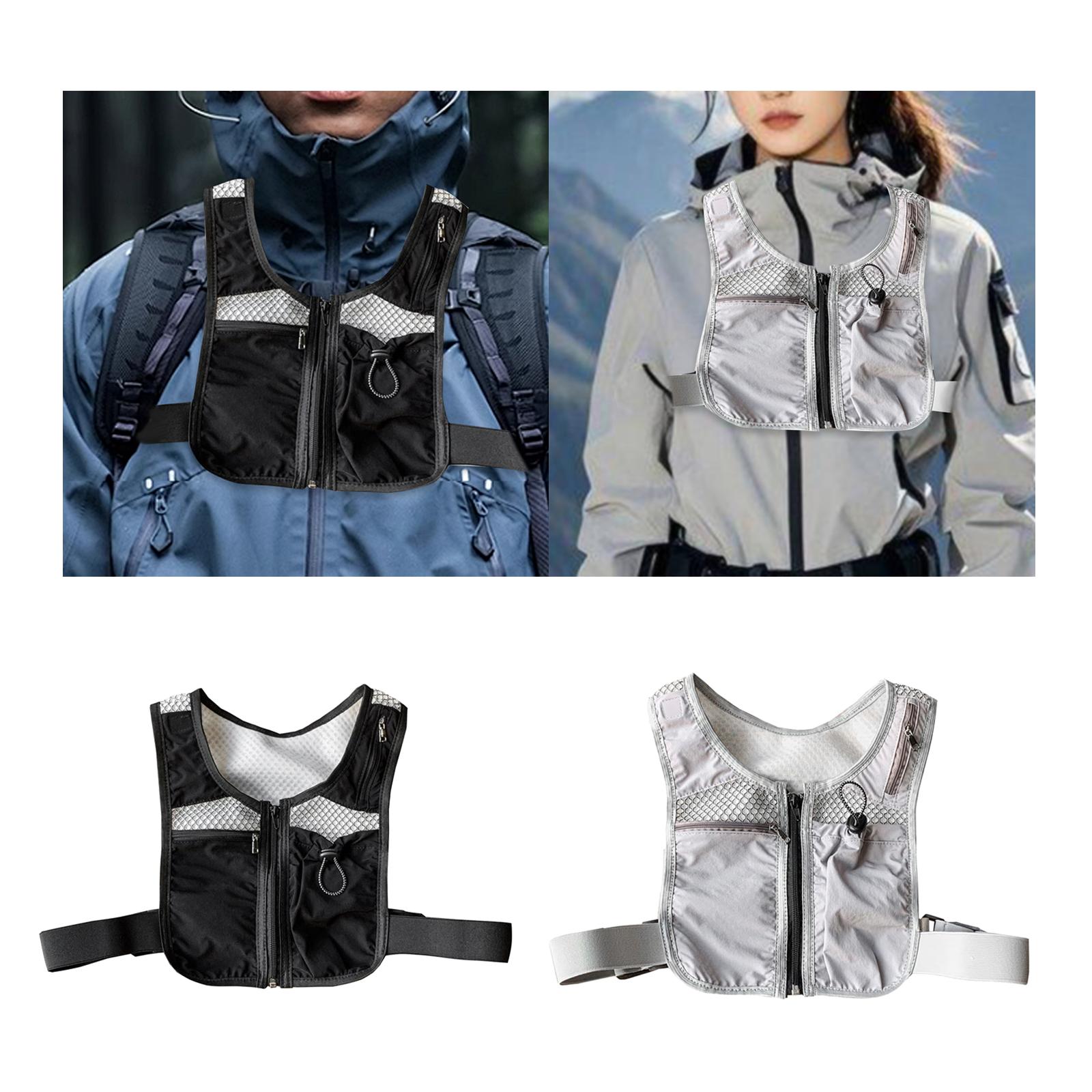 러닝 조끼 가방 휴대폰 가슴 가방 반사 기능 야간 러닝 - Reflective Running Gear Vest 리뷰 및 가격