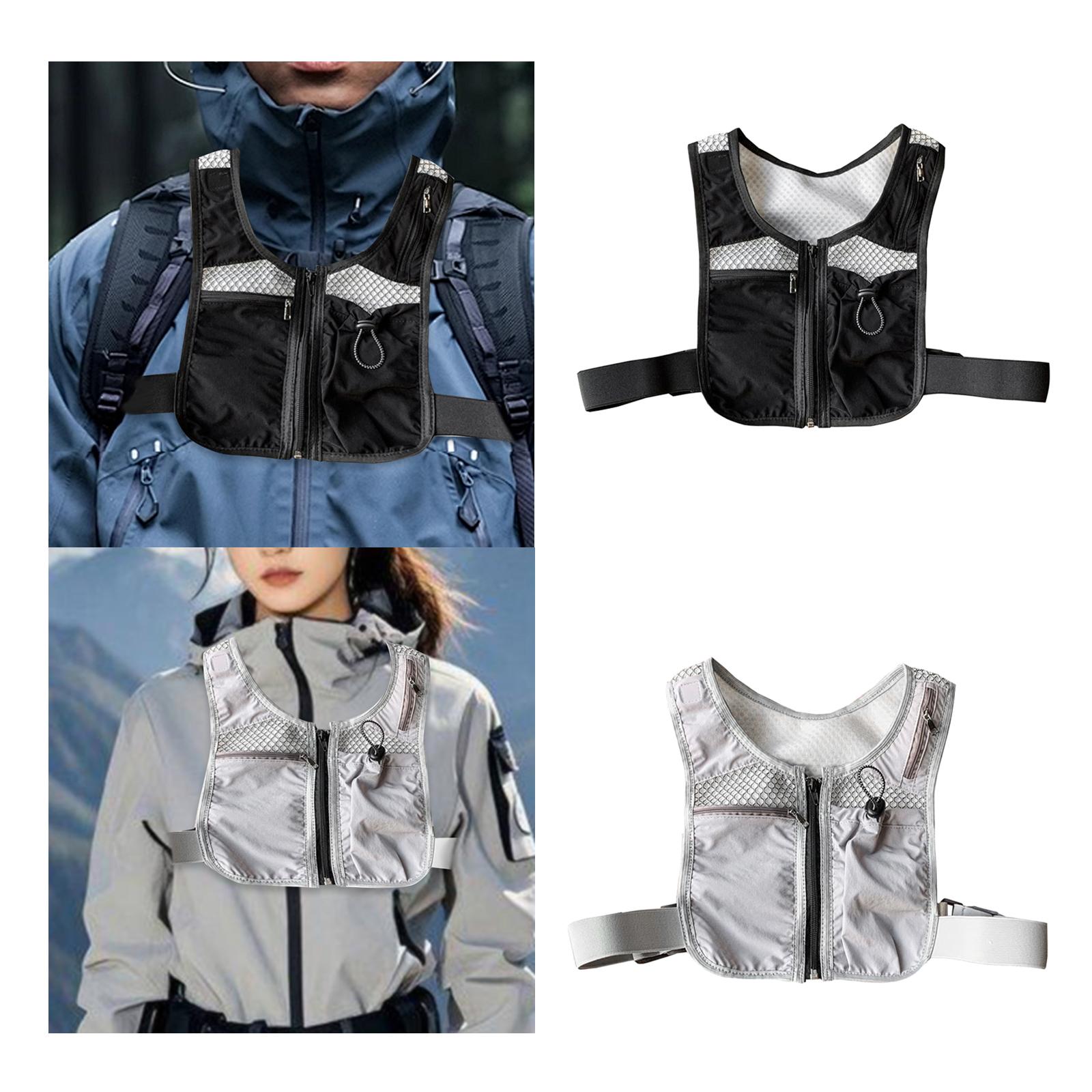 러닝 조끼 가방 휴대폰 가슴 가방 반사 기능 야간 러닝 - Reflective Running Gear Vest 리뷰 및 가격