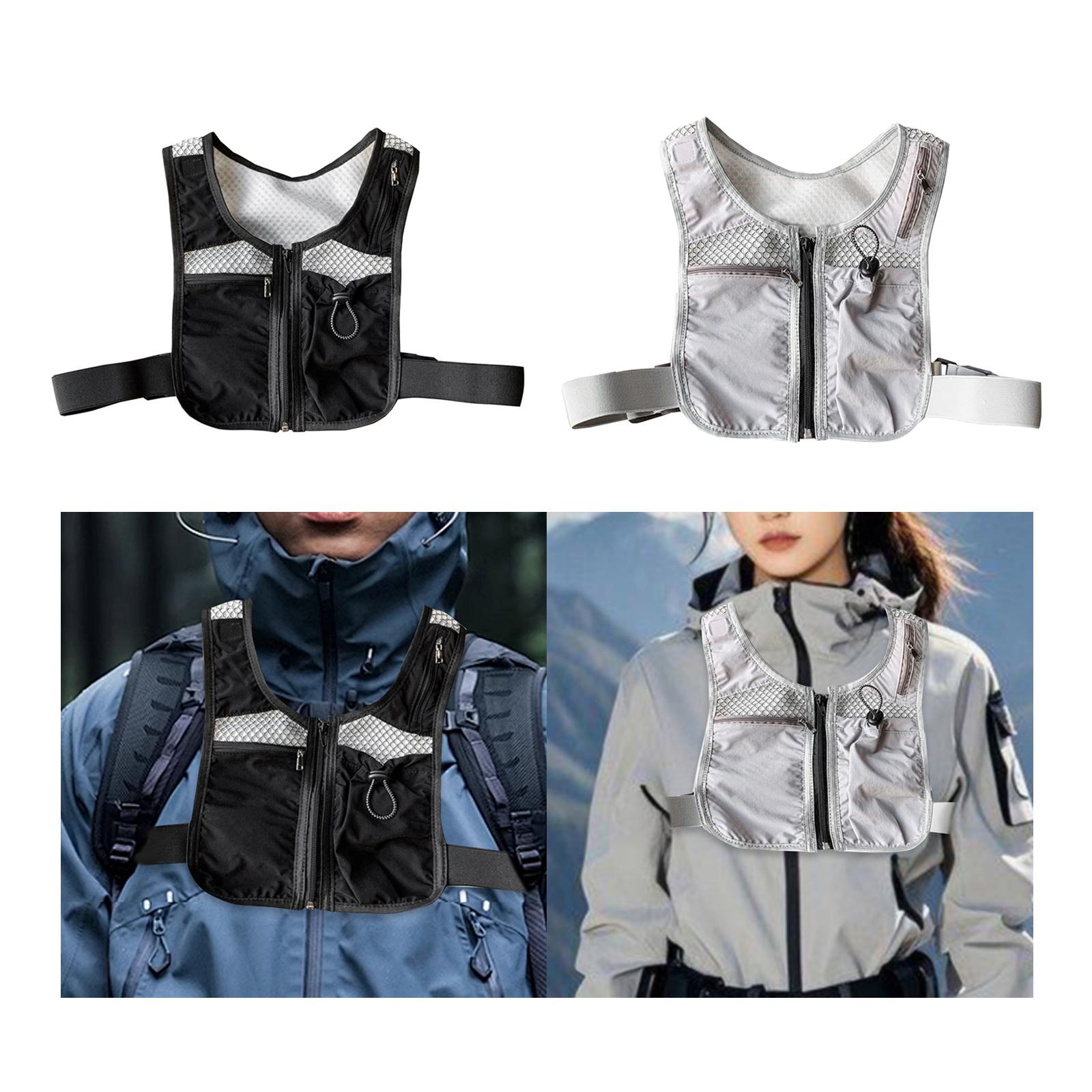 러닝 조끼 가방 휴대폰 가슴 가방 반사 기능 야간 러닝 - Reflective Running Gear Vest 리뷰 및 가격